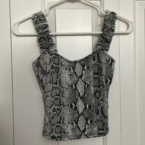 WINDSOR™ SNAKE PRINT TANK TOP